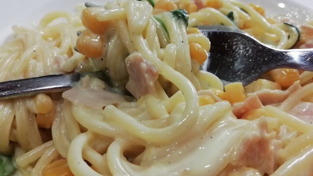 Creamy pasta sauce is ready. Foto - Nela