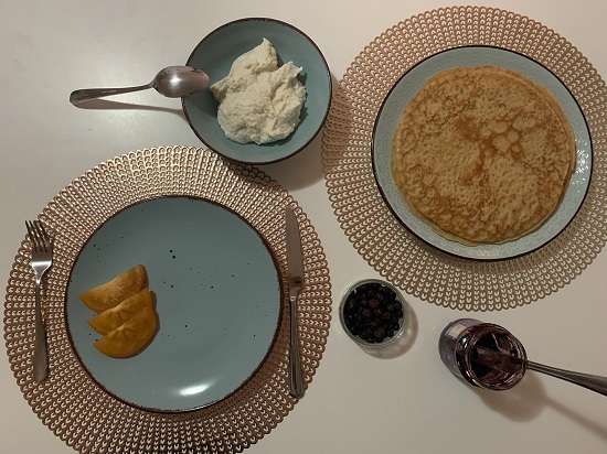 Healthy Pancakes. Photo : Andrea