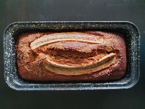 Banana bread. Photo : Malgorzata Mironov