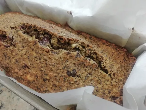 Banana bread. Photo : Nela