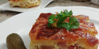 French boulangere potatoes. Photo: Nela