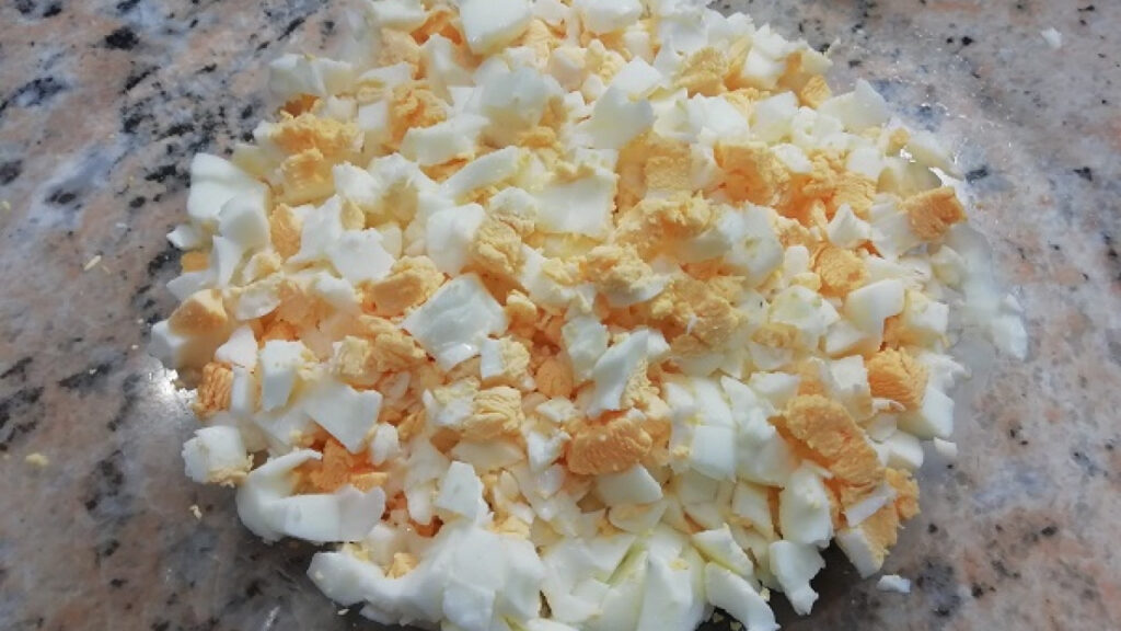 Egg salad recipe. Photo: Nela