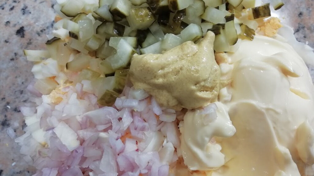 Egg salad recipe. Photo: Nela