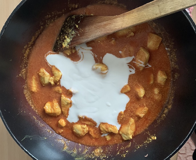 Chicken tikka masala. Photo: Andrea