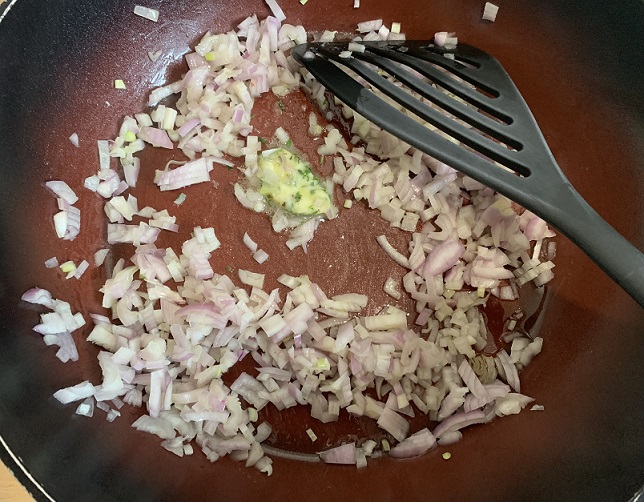 Creamy zucchini risotto. Photo: Andrea