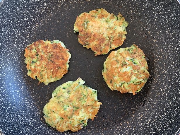 Zucchini Fritters. Photo: Andrea